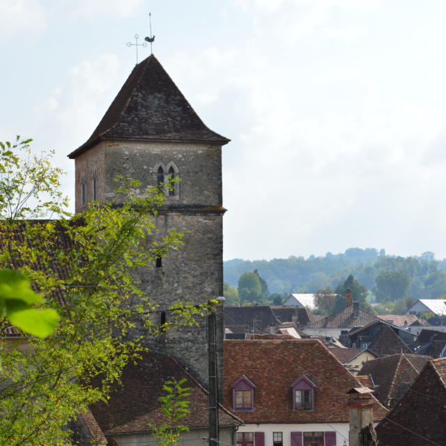 L'église Saint-Vincent à Salies-de-Béarn