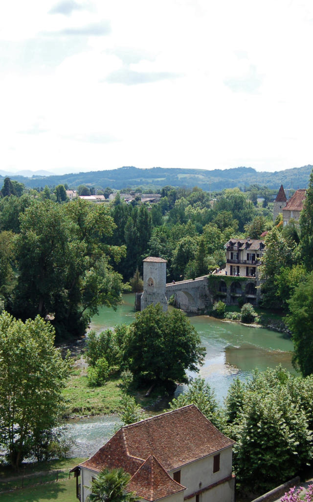 Pont de la Légende à Sauveterre-de-Béarn