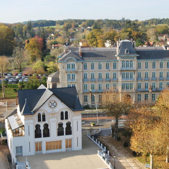 Le quartier thermal de Salies-de-Béarn