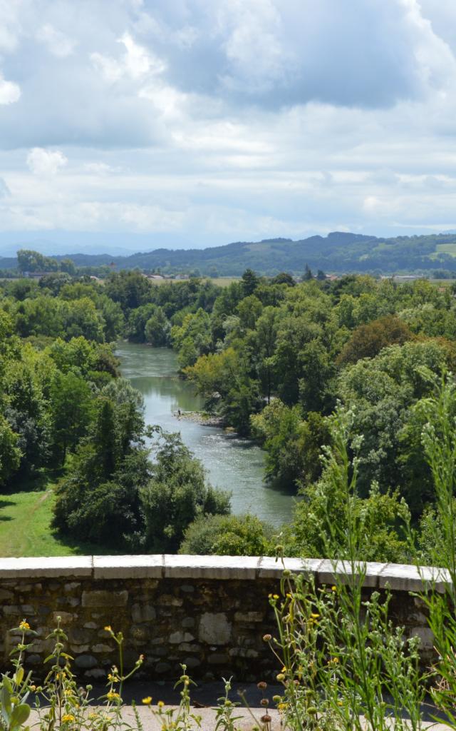 Vue Depuis Sauveterre De Béarn