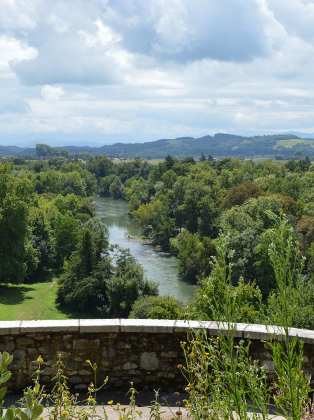 Vue Depuis Sauveterre De Béarn